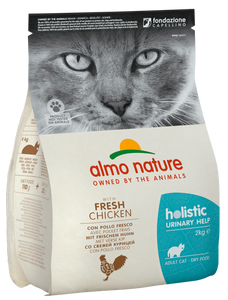 Almo Nature - Alimento per gatti - Holistic Urinary Help con Pollo Fresco 400gr/2kg