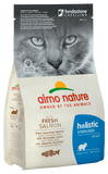 Almo Nature - Alimento per gatti - Holistic Sterilised con Manzo e Salmone Fresco 400gr/2kg
