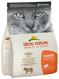Almo Nature - Alimento per gatti - Holistic Sterilised con Manzo e Salmone Fresco 400gr/2kg