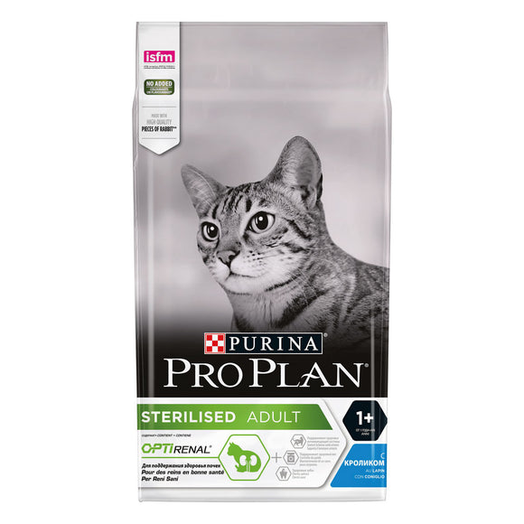 Purina - Alimento per gatti - Pro Plan Sterilized gatto con coniglio 1,5kg