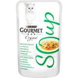 Purina - Alimento per gatti - GOURMET CRYSTAL SOUP Delicato +gusti 40gr