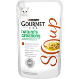 Purina - Alimento per gatti - GOURMET Nature's creations soup + gusti da 40gr
