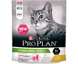 Purina - Alimento per gatti - Proplan Sterilized Optidigest Pollo 400gr