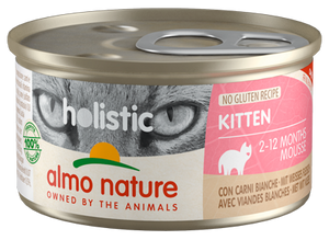 Almo Nature - Alimento per gatti - Holistic Kitten Carni Bianche 85gr