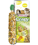 Versele Laga - Alimento per roditori - Crispy Sticks Agrumi per cavie e cincillà 2pz 110gr