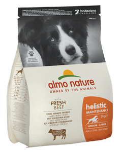 Almo Nature - Alimento per cani - Holistic Maintenance con Manzo Fresco M/L 2kg