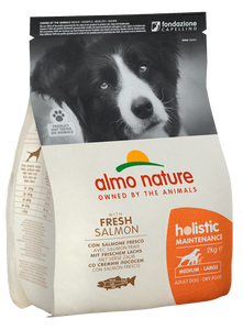 Almo Nature - Alimento per cani - Holistic Maintenance con Salmone Fresco M/L 2kg