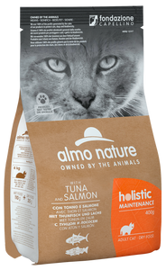 Almo Nature - Alimento per gatti - Holistic Maintenance Maintenance con Tonno e Salmone 400gr