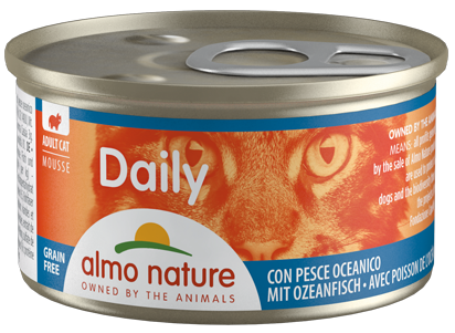 Almo Nature - Alimento per gatti - Daily Mousse 85gr