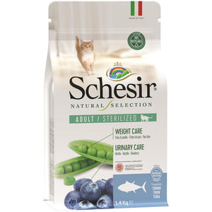Schesir - Alimento per gatti - Natural selection adult sterilized Tonno