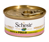 Schesir - Alimento per gatti - Filetti di pollo in brodo di pollo 70gr