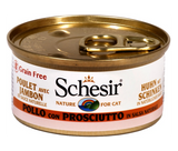 Schesir - Alimento per gatti - Tonnetto in salsa in 8 gusti 70gr
