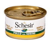 Schesir - Alimento per gatti - Filetti di pollo con surimi 85gr