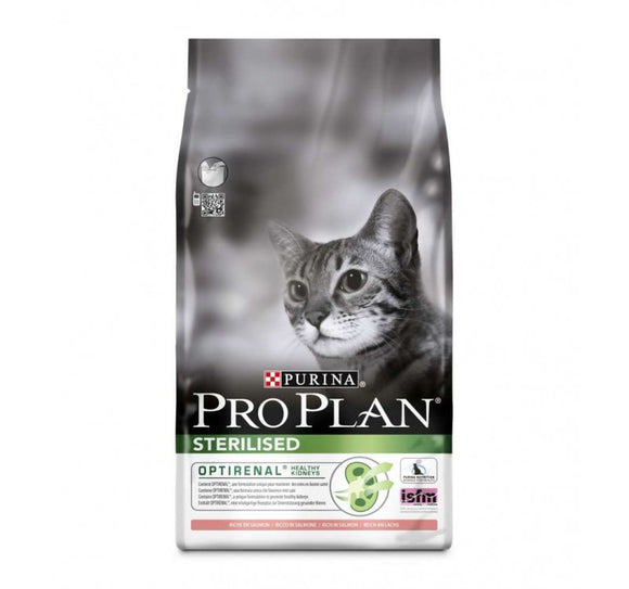Purina - Alimento per gatti - Pro Plan Sterilized Salmone 1,5kg