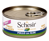 Schesir - Alimento per cani - Puppy filetti di pollo con aloe 150gr