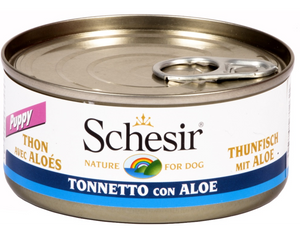 Schesir - Alimento per cani - Puppy Tonnetto con aloe 150gr