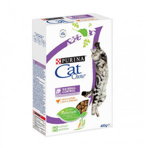 Purina - Alimento per gatti - CHOW CAT ADULT HAIRBALL CONTROLL al pollo 400gr