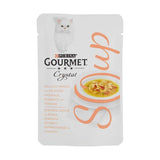 Purina - Alimento per gatti - GOURMET CRYSTAL SOUP Delicato +gusti 40gr