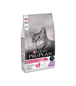 Purina - Alimento per gatti - Pro Plan gatto delicate ricco di tacchino 1,5kg