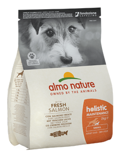 Almo Nature - Alimento per cani - Holistic Maintenance con Salmone Fresco XS/S 2kg