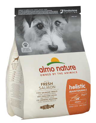 Almo Nature - Alimento per cani - Holistic Maintenance con Salmone Fresco XS/S 2kg