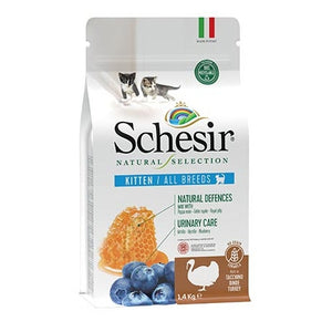 Schesir - Alimento per gatti - Natural Selection Kitten con Tacchino