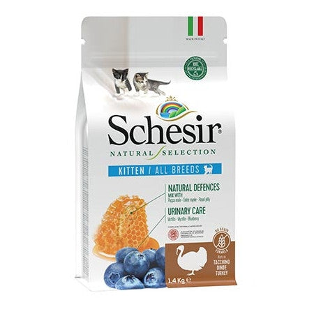Schesir - Alimento per gatti - Natural Selection Kitten con Tacchino