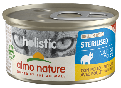 Almo Nature - Alimento per gatti - Holistic Sterilised/ Digestive/Urinary 85gr