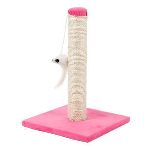 Nobleza - articolo per gatti - Tiragraffi in sisal fucsia