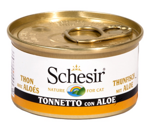 Schesir - Alimento per gatti - Tonnetto con aloe 85gr