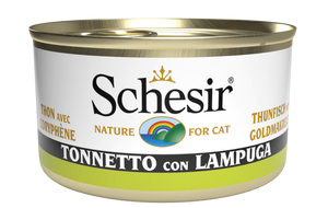 Schesir - Alimento per gatti - Tonnetto con lampuga 85gr