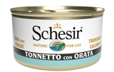 Schesir - Alimento per gatti - Tonnetto con orata 85gr