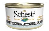 Schesir - Alimento per gatti - Tonnetto con spigola 85gr