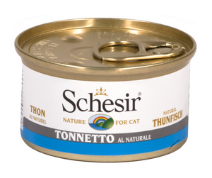 Schesir - Alimento per gatti - Tonnetto al naturale 85gr