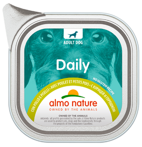 Almo Nature - Alimento per cani - Daily con Pollo e Piselli