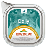 Almo Nature - Alimento per cani - Daily con Pollo, Prosciutto e Formaggio