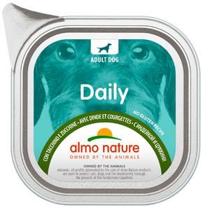 Almo Nature - Alimento per cani - Daily con Tacchino e Zucchine