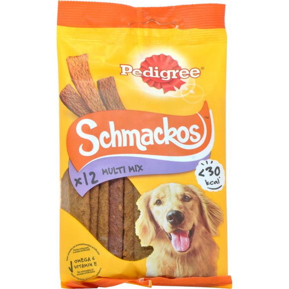 Pedigree - articolo per cani - Schmackos multi mix 12pz 86gr